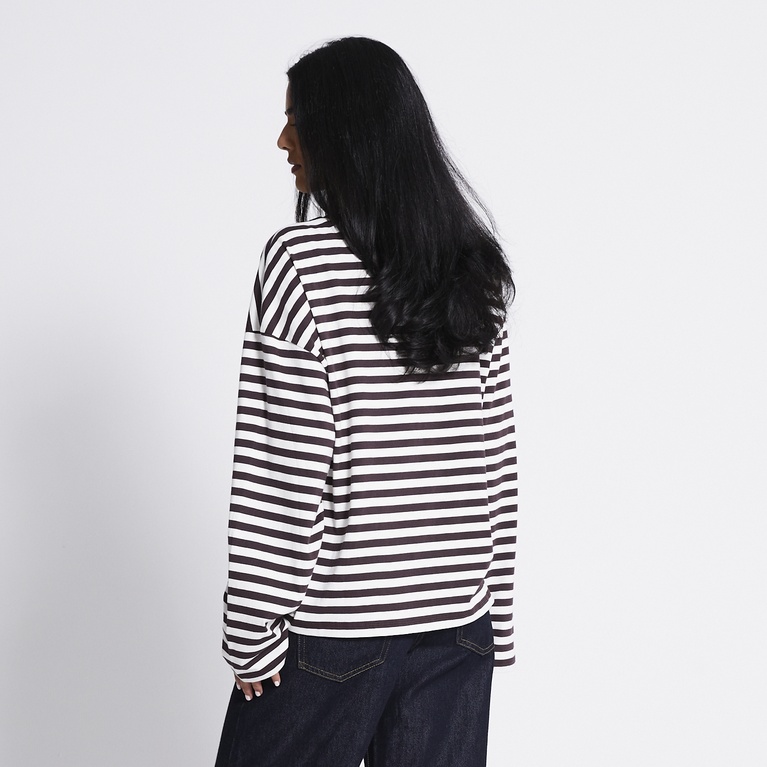 Striped long sleeve tee "Ammie"